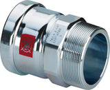 Viega Prestabo XL-Übergangsstück, d 88,9mm, R 3 Stahl unlegiert, verzinkt Modell 1111XL, 629984