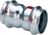 Viega Prestabo-Muffe, d 22mm Stahl unlegiert, verzinkt Modell 1115, 558000