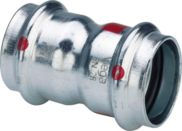 Viega Prestabo-Muffe, d 18mm Stahl unlegiert, verzinkt Modell 1115, 557997