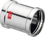 Viega Prestabo XL-Schiebemuffe, d 108,0mm Stahl unlegiert, verzinkt Modell 1115.5XL, 597795