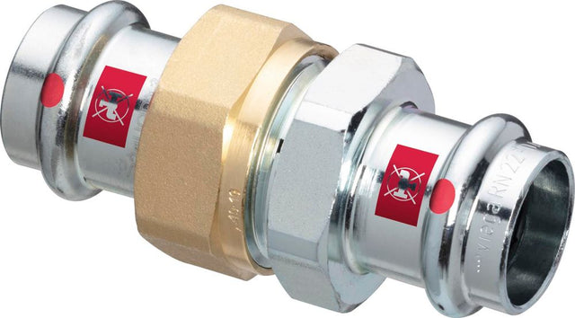 Viega Prestabo-Verschraubung, d 18mm Stahl unlegiert, verzinkt Modell 1160, 559311