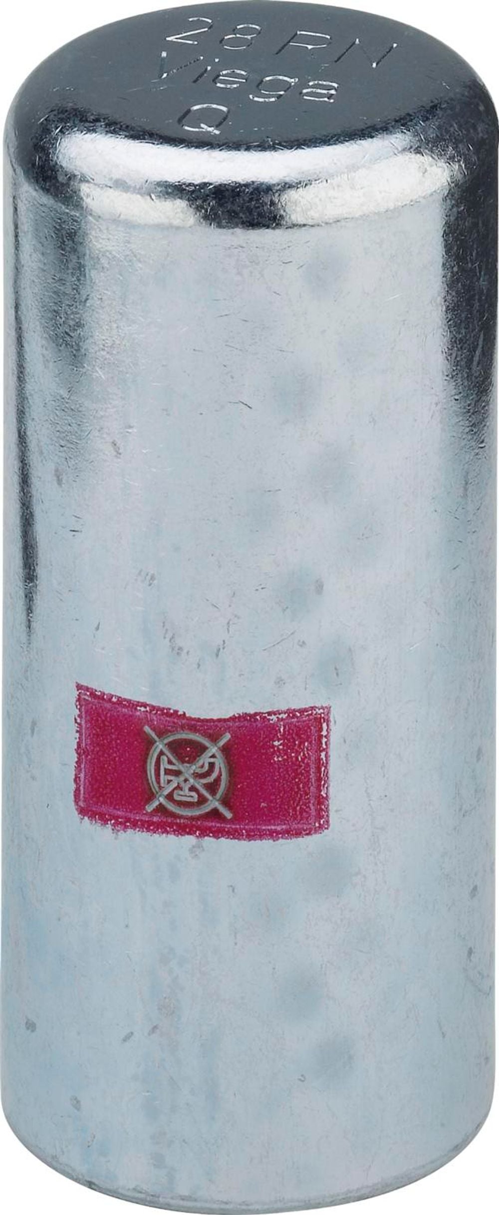 Viega Prestabo-Langstopfen, d 15mm Stahl unlegiert, verzinkt Modell 1157.1, 559373