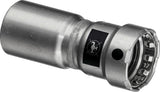 Viega Megapress-Reduzierstück, DN1 32, DN2 20 Stahl unlegiert, Zink-Nickel-Beschichtung Modell 4215.1, 695439