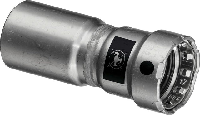 Viega Megapress-Reduzierstück, DN1 32, DN2 20 Stahl unlegiert, Zink-Nickel-Beschichtung Modell 4215.1, 695439