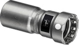 Viega Megapress S-Reduzierstück, DN1 40, DN2 32 Stahl unlegiert, Zink-Nickel-Beschichtung Modell 4315.1, 770716