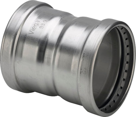 Viega Sanpress Inox LF Sanpress Inox XL LF-Muffe, d 108,0mm Stahl nichtrostend Modell 2315XLLF, 666125
