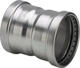 Viega Sanpress Inox XL-Muffe, d 108,0mm Stahl nichtrostend Modell 2315XL, 482824
