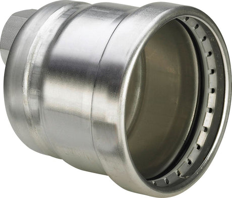 Viega Sanpress Inox XL-Kappe, d 108,0mm, Rp 3/4 Stahl nichtrostend Modell 2356XL, 557911