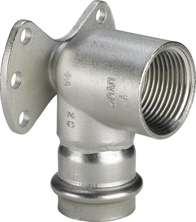 Viega Sanpress Inox-Wandscheibe, d 28mm, Rp 1 Stahl nichtrostend Modell 2325.5, 437282