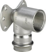 Viega Sanpress Inox-Wandscheibe, d 18mm, Rp 1/2 Stahl nichtrostend Modell 2325.5, 437251