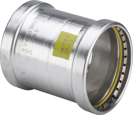 Viega Sanpress Inox G XL-Schiebemuffe, d 64,0mm Stahl nichtrostend Modell 0215.5XL, 578589