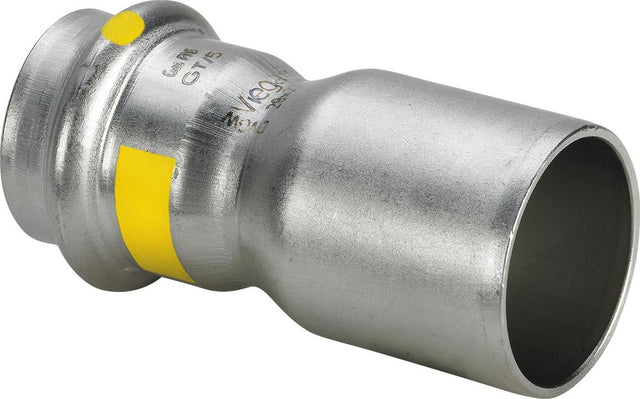 Viega Sanpress Inox G-Reduzierstück, d1 54, d2 35 Stahl nichtrostend Modell 0215.1, 487218