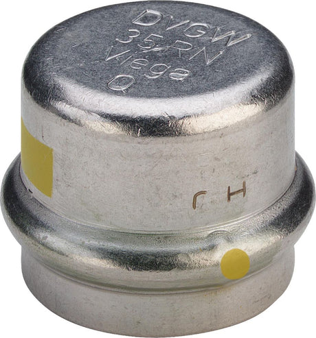 Viega Sanpress Inox G-Kappe, d 42mm Stahl nichtrostend Modell 0256, 487287