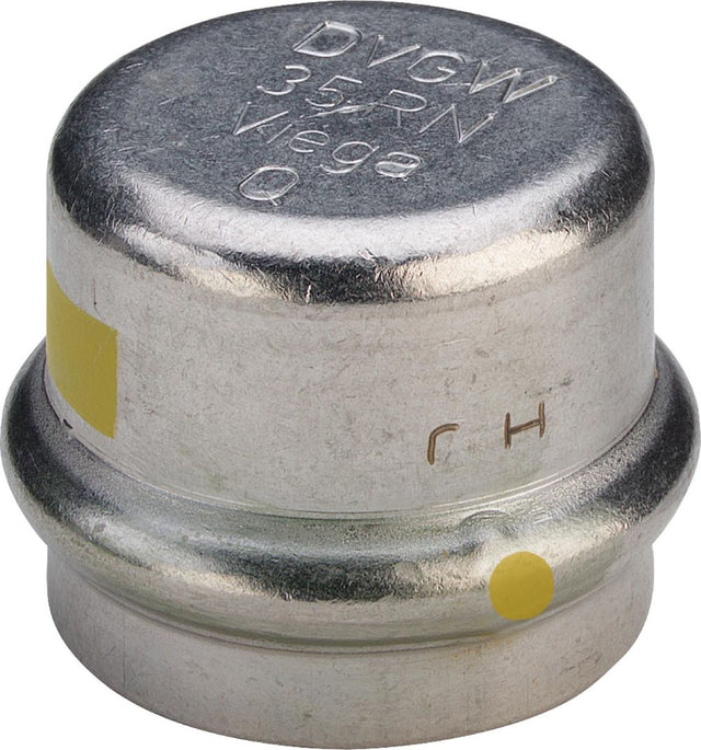 Viega Sanpress Inox G-Kappe, d 42mm Stahl nichtrostend Modell 0256, 487287