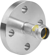 Viega Sanpress Inox G-Flanschübergang, DN 50, d 54mm, n 4 Stahl nichtrostend Modell 0259, 735814