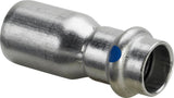 Viega Sanpress Inox LF-Reduzierstück, d1 18, d2 15 Stahl nichtrostend Modell 2315.1LF, 666279