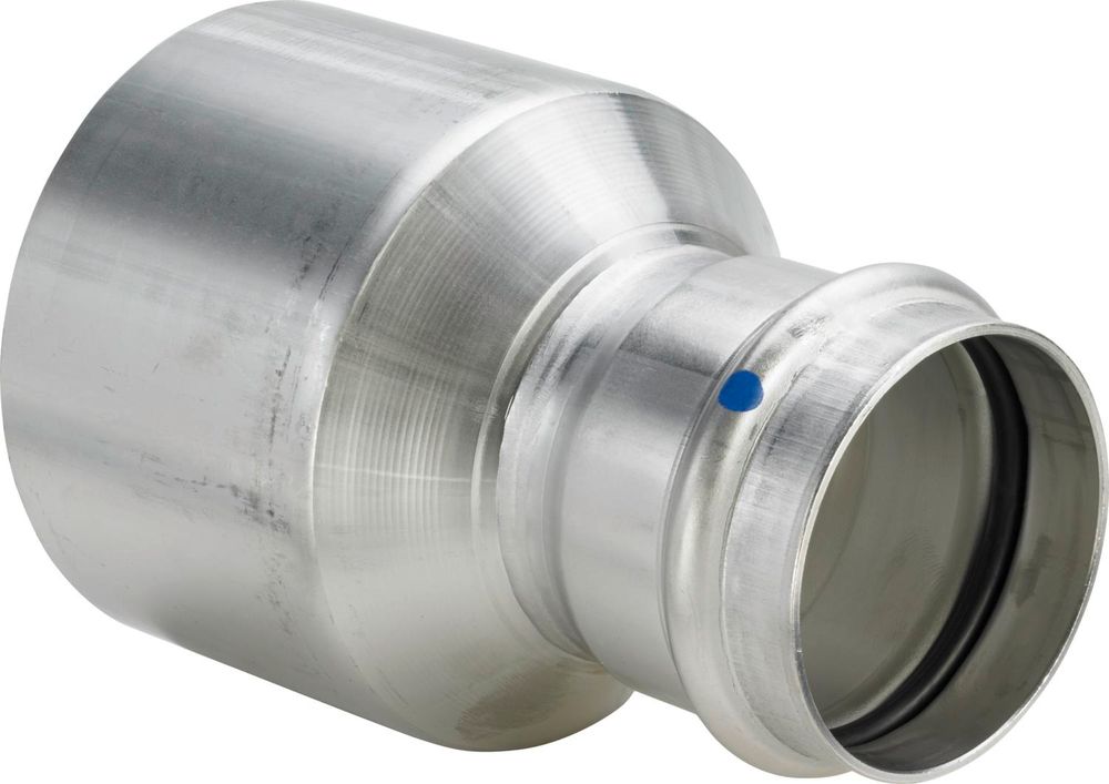Viega Sanpress Inox LF Sanpress Inox XL LF-Reduzierstück, d1 64,0, d2 54 Stahl nichtrostend Modell 2315.1XLLF, 666446