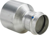 Viega Sanpress Inox LF Sanpress Inox XL LF-Reduzierstück, d1 108,0, d2 64,0 Stahl nichtrostend Modell 2315.1XLLF, 666491