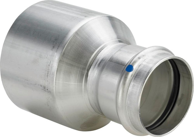 Viega Sanpress Inox LF Sanpress Inox XL LF-Reduzierstück, d1 76,1, d2 54 Stahl nichtrostend Modell 2315.1XLLF, 666408