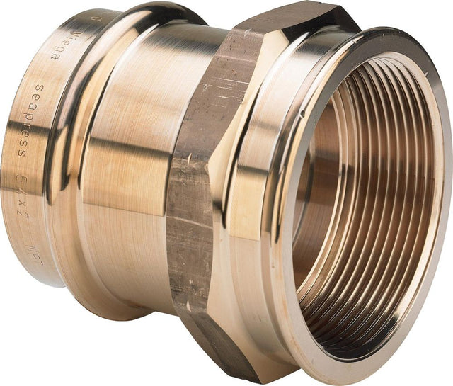 Viega Seapress-Übergangsstück, d 42mm, NPT 11/2 CuNiFe Modell 0312.5, 461225
