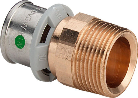 Viega Sanfix Fosta Sanfix P-Übergangsstück, d 20mm, R 3/4 Rotguss Modell 2111, 304836