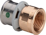 Viega Sanfix Fosta Sanfix P-Übergangsstück, d 20mm, Rp 3/4 Rotguss Modell 2112, 304843