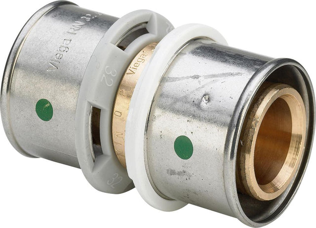 Viega Sanfix Fosta Sanfix P-Übergangskupplung, d 25mm Rotguss Modell 2115.9, 586737