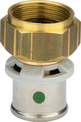 Viega Sanfix Fosta Sanfix P-Anschlussverschraubung, d 16mm, G 1/2 Rotguss Modell 2163, 446451