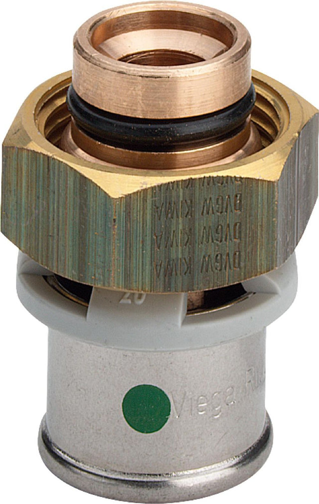 Viega Sanfix Fosta Sanfix P-Anschlussverschraubung, d 20mm Rotguss Modell 2119, 304942