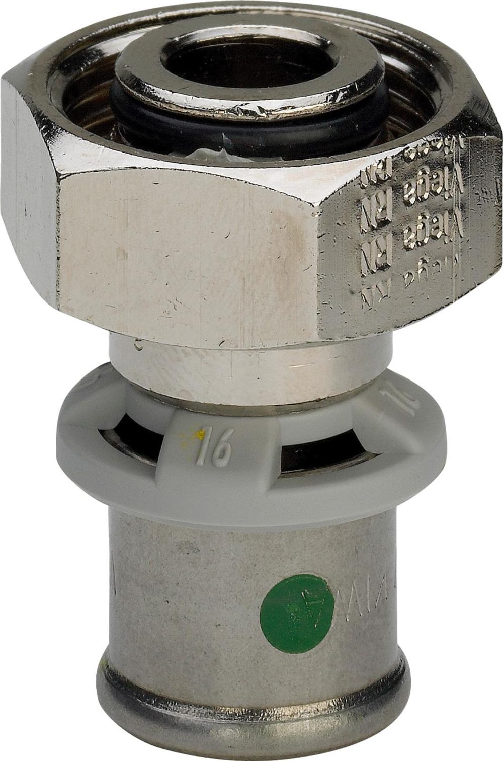 Viega Sanfix Fosta Sanfix P-Anschlussverschraubung, d 16mm, G 3/4 Rotguss Modell 2181, 478063