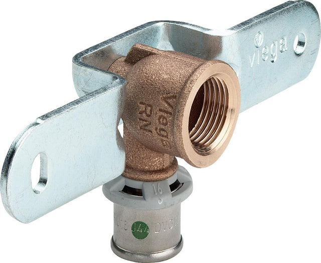 Viega Sanfix Fosta Sanfix P-Montageeinheit, d 16mm, Rp 1/2 Rotguss, Stahl verzinkt Modell 2123, 310561