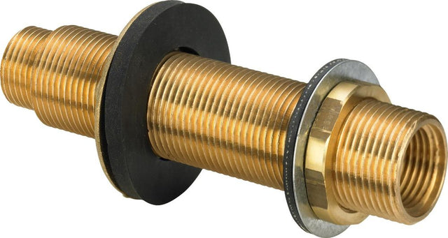 Viega Raxofix Wanddurchführung, Rp 1/2, G 3/4, L 120 Rotguss Modell 2132.9, 470913