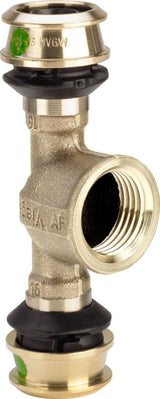 Viega Raxofix-T-Stück, d1 25, Rp 3/4, d2 25 Siliziumbronze Modell 5317, 647155
