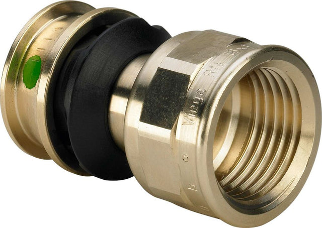 Viega Raxofix-Übergangsstück, d 63mm, Rp 2 Siliziumbronze Modell 5312, 646264