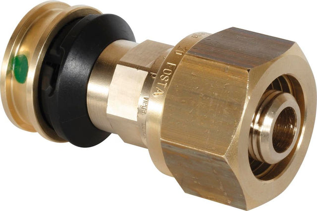 Viega Raxofix-Übergangsstück, d1 20x2,8, d2 20x2,8 Siliziumbronze Modell 5313.8, 712655