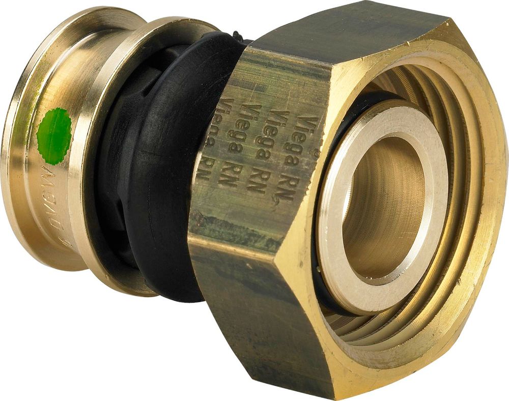 Viega Raxofix-Anschlussverschraubung, d 16mm, G 3/4 Siliziumbronze Modell 5329, 647865