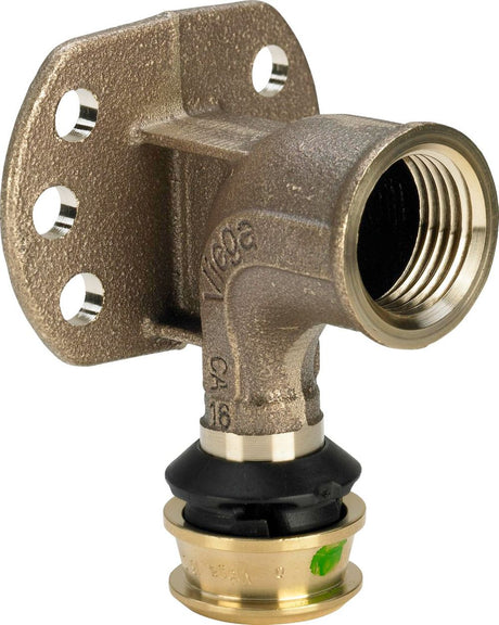 Viega Raxofix-Wandscheibe, d 16mm, Rp 1/2 Siliziumbronze Modell 5325.5, 645915
