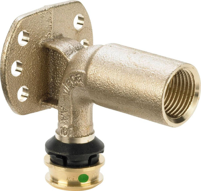 Viega Raxofix-Wandscheibe, d 16mm, Rp 1/2, L 70 Siliziumbronze Modell 5325, 692902