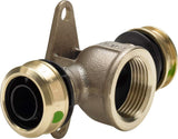 Viega Raxofix-Wandscheiben-T-Stück, d1 20, Rp 1/2, d2 20 Siliziumbronze Modell 5325.8, 647704
