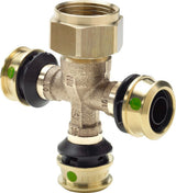 Viega Raxofix-Verteiler, d 16mm, G 3/4, n 3 Siliziumbronze Modell 5326.08, 645625