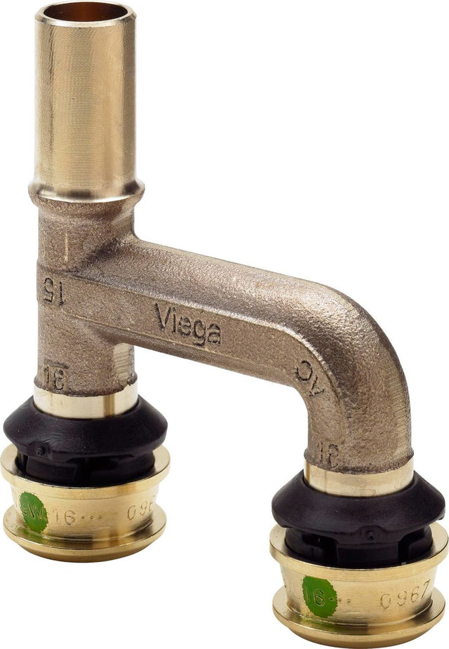 Viega Raxofix-Erweiterungsstück, d1 15, d2 16, d3 16 Siliziumbronze Modell 5326.32, 647681