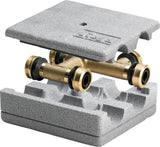 Viega Raxofix-Kreuzungs-T-Stück, d1 20, d2 16, d3 20 Messing Modell 5349, 647957