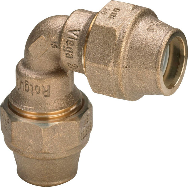 Viega Maxiplex-Bogen 90 Grad, d 25mm Rotguss Modell 9027, 362201