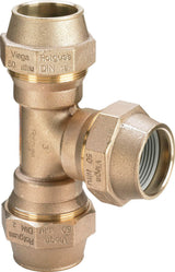 Viega Maxiplex-T-Stück, d 20mm Rotguss Modell 9051, 276119