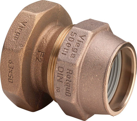 Viega Maxiplex-Reduzierstück, d1 50, d2 40 Rotguss Modell 9019, 280147