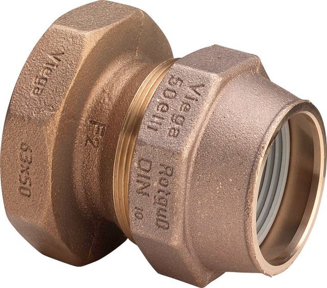 Viega Maxiplex-Reduzierstück, d1 40, d2 32 Rotguss Modell 9019, 280130