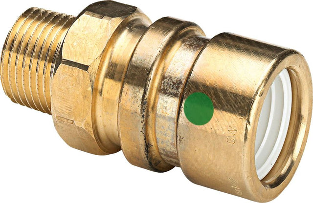 Viega Geopress-Übergangsstück, d 32mm, R 11/2 Rotguss Modell 9611TW, 764883