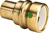 Viega Geopress-Einsteckstück, d1 28, d2 32 Rotguss Modell 9615.1TW, 765804