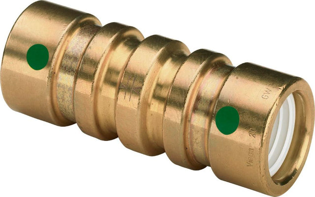 Viega Geopress-Muffe, d 40mm Rotguss Modell 9615TW, 765217