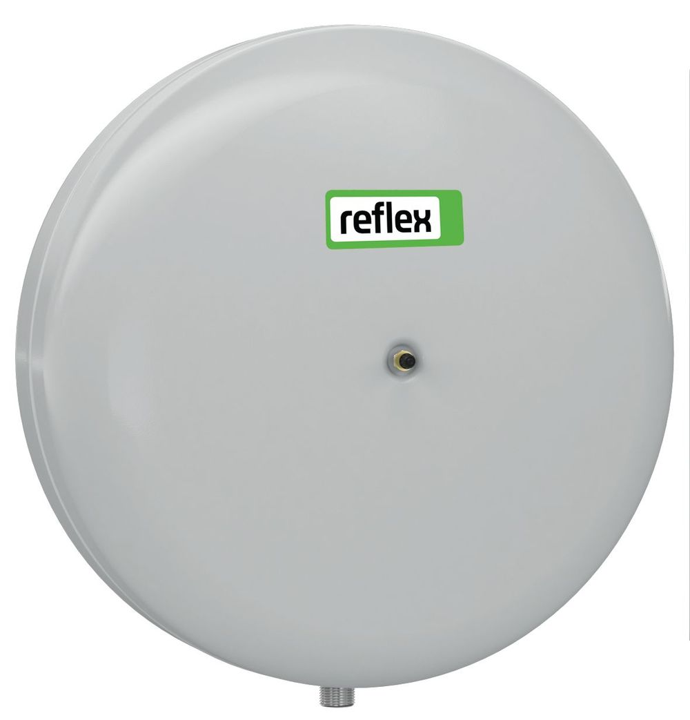 Reflex C 35, Membran-Druckausdehnungsgefäß in Diskusform, grau, 3/1 bar, 8280400